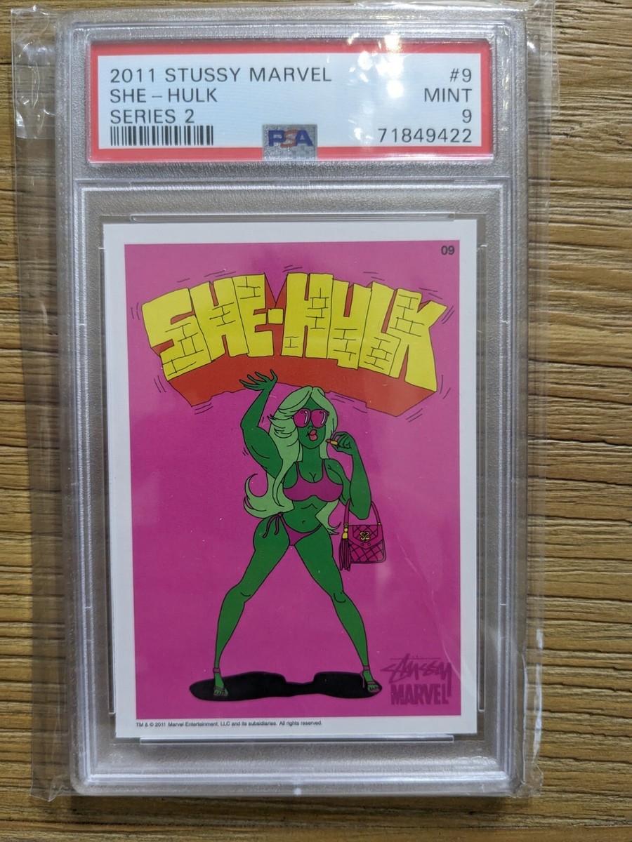 Complete STUSSY X MARVEL Set PSA GEM/MINT 9/10 Only! 🔥 Rare