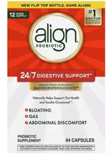 Align Daily Probiotic Supplement Capsules 84 Count Digestive System Support 2028