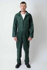 Mens Boilersuit Regular Work Boiler Suit Garage Coverall Site Workforce Overall