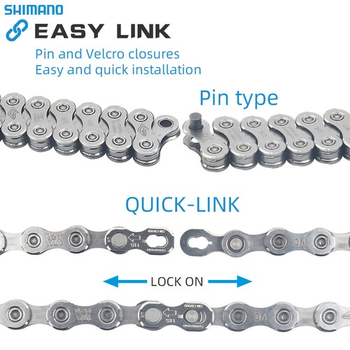 Shimano CN-LG500 Catena Linkglide 10/11 Velocit&agrave; Con Quick-Link Catena 11 Velocit&agrave;