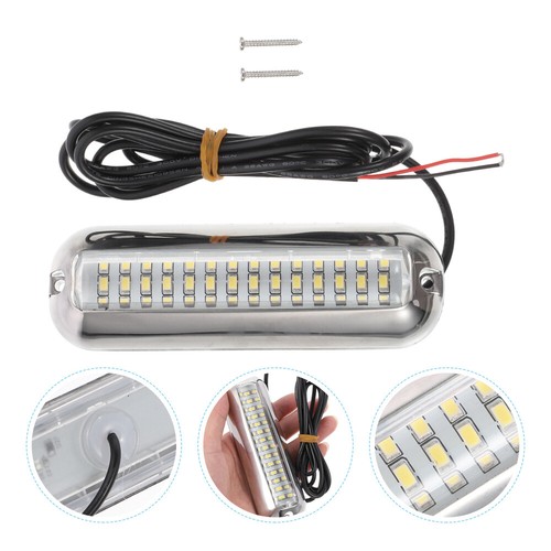 Marine LED Boat Light Courtesy Lamp Deck Lights Stainless Steel Underwater Light
