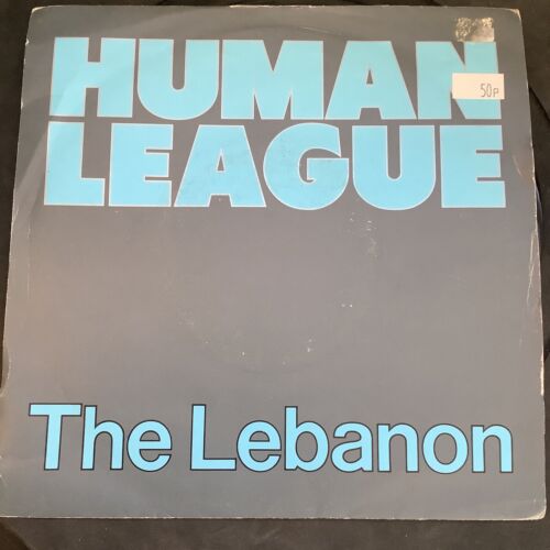 Human League 45RPM “The Lebanon” 1984 80s New Wave Synth-Pop 7” UK Vinyl - Picture 1 of 4