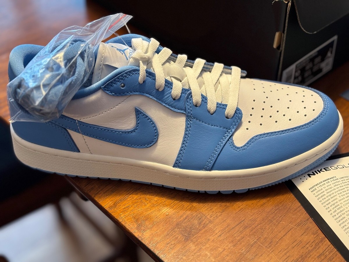 Size 10 - Air Jordan 1 Golf Low UNC, New, Authentic Size 10 - Air Jordan 1 Golf Low UNC, New, Authentic