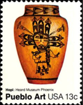 US #1708 MNH 1977 Pueblo Pottery Hopi Pot | eBay