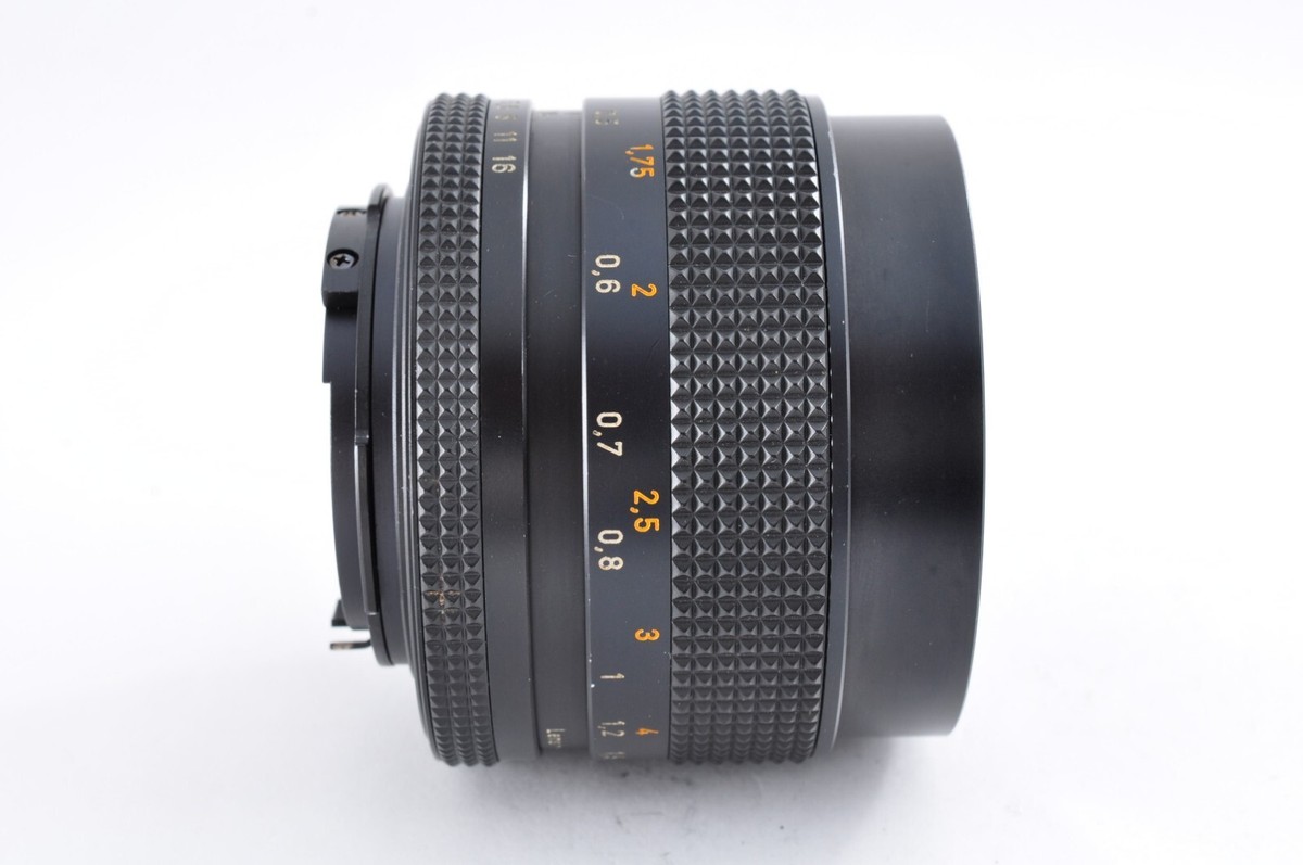 Contax Carl Zeiss Planar T* 50mm F1.4 AEJ Prime MF C/Y From