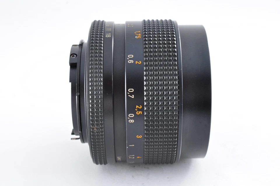 Contax Carl Zeiss Planar T* 50mm F1.4 AEJ Prime MF C/Y From Japan [Exc3 w/Hood] - Image 4 of 4