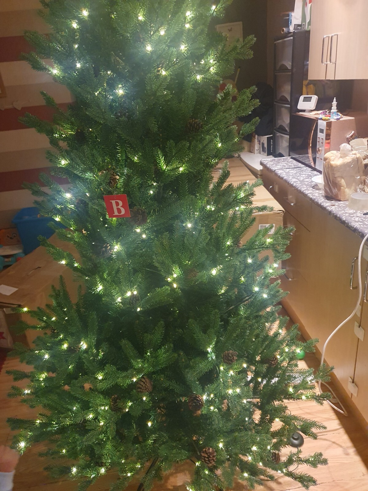 K by Kelly Hoppen Kensington Fir Christmas Tree 6 Ft, RPP £340 eBay