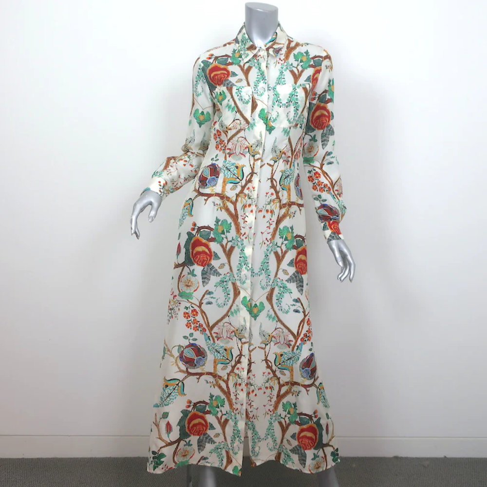 ワンピース A FERRETTI Silk dress with floral print s-l1200.png