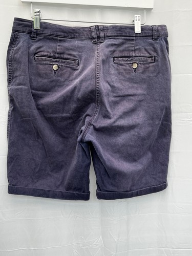 Joules Shorts size 14 blue W34" cotton blend womens - Picture 4 of 6