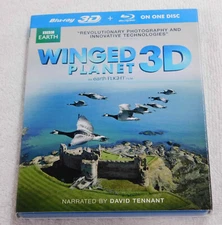 Winged Planet 3D Blu-Ray NEW SEALED BBC Earthflight