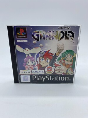 Jeu Grandia Sur Playstation 1 - Complet PS1 CIB - Version Française