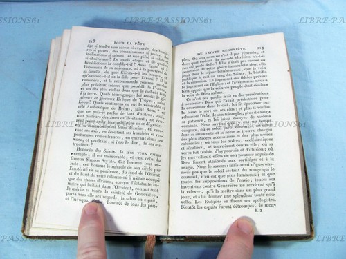 ŒUVRES DU PÈRE BOURDALOUE, PANÉGYRIQUE 1ère PARTIE, T.13, A. GAUDE LIBRAIRE 1818 - Picture 10 of 12