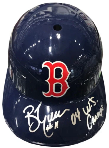 Bill Mueller MLB Original Autographed Helmets