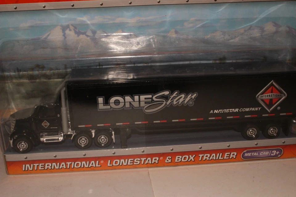 Matchbox International Lonestar con remolque de caja Foto 2 de 4