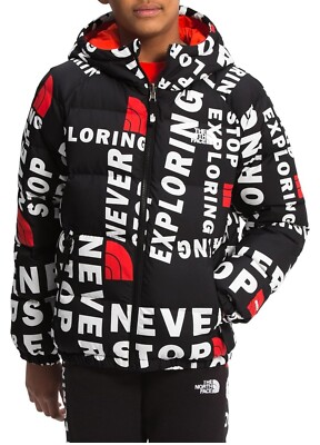 THE NORTH FACE Boys' Hyalite Reversible Down Insulated Jacket