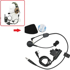 TS TAC-SKY Y-line set Microphone kit Compatible with Howard Leight Sport Headset