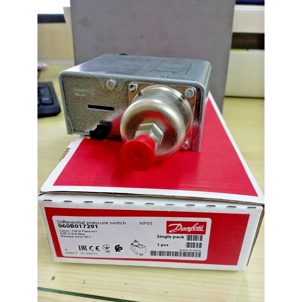 1PC-Danfoss MP55 060B017291 Differential pressure switch,0.30-4.50Bar,1 ...