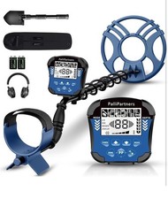 Metal Detector for Adults Waterproof-Professional Higher Accuracy Gold Blue