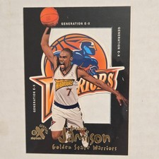 1998-99 Skybox E-X Century Generation E-X Antawn Jamison #5GE Rookie RC Warriors