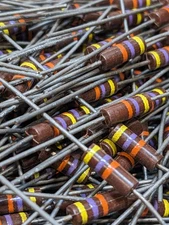 50 IRC Axial Carbon Comp Resistors 47,000 Ohm (47KΩ) ±20% VTG NOS USA