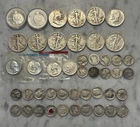 $10 Face Value 90% Silver Quarter, Walking Liberty, Mercury Dime, Proof, & More