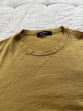 Zegna Cashseta Light Cashmere Silk Crewneck Sweater 52 Large