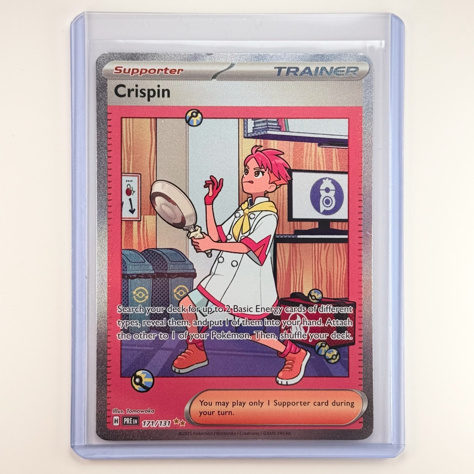 Crispin 171/131 : Special Illustration Rare -  Prismatic Evolutions (PRE) / NM