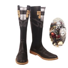Jing Yuan Honkai: Star Rail Shoes Cosplay Men Black Boots
