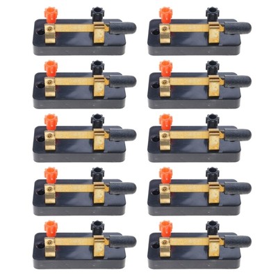 10Pcs Electronics Tools Single Circuit Single Poles Switch Physics Throw Switch