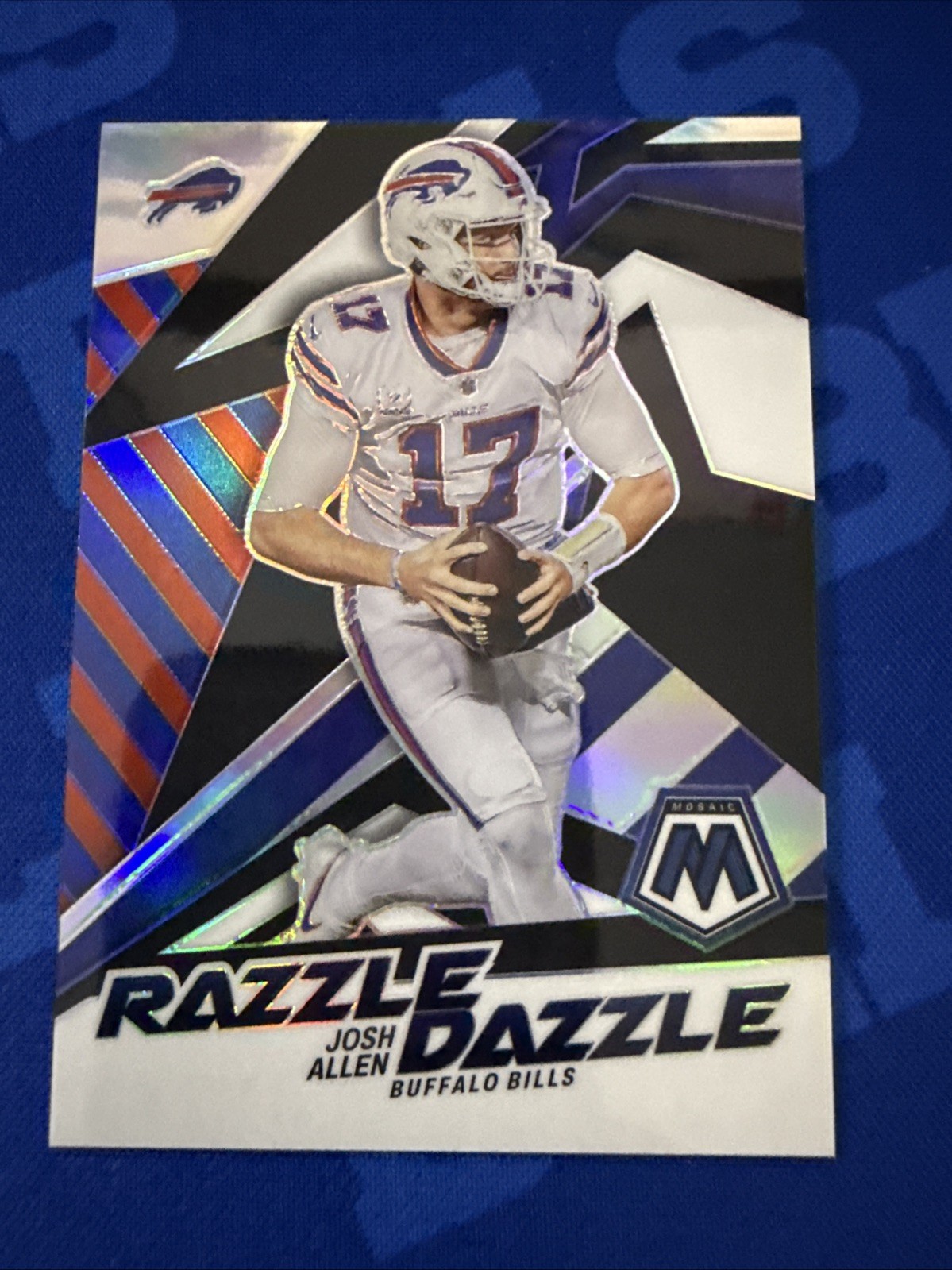 2022 Panini Mosaic - Razzle Dazzle Josh Allen #RD-3