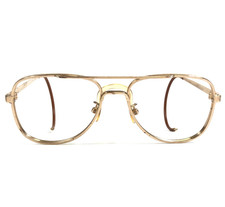 Vintage Zimco Eyeglasses Frames HAWK 502 Gold Filled Pilot Cable Arms 49-14-145
