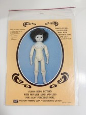 SEWING PATTERN 12010 Dress and Pantaloon Pattern for 18-20" Porcelain Doll