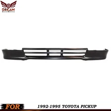 Front Valance For 1992-1995 Toyota Pickup Four Wheel Drive 4WD Fog Light Holes