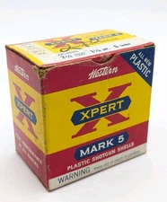 Western Xpert Mark 5 Olin 12 Ga. Empty Shotgun Shell Box Vtg