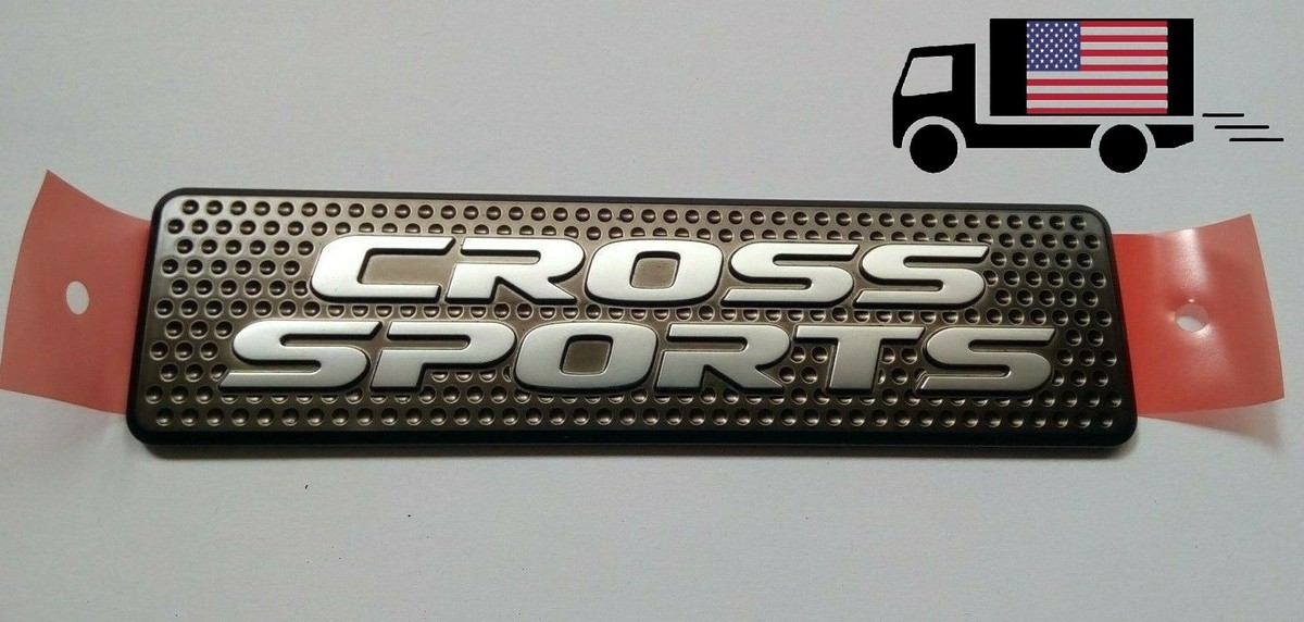 For Subaru Forester Emblem Cross Sports Rare Badge JDM New | eBay
