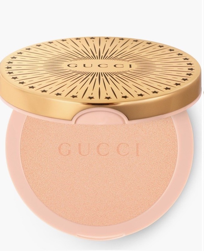 NIB GUCCI Glow 03 Warm Gold Multi-Use Illuminated Gel-Powder Highlighter