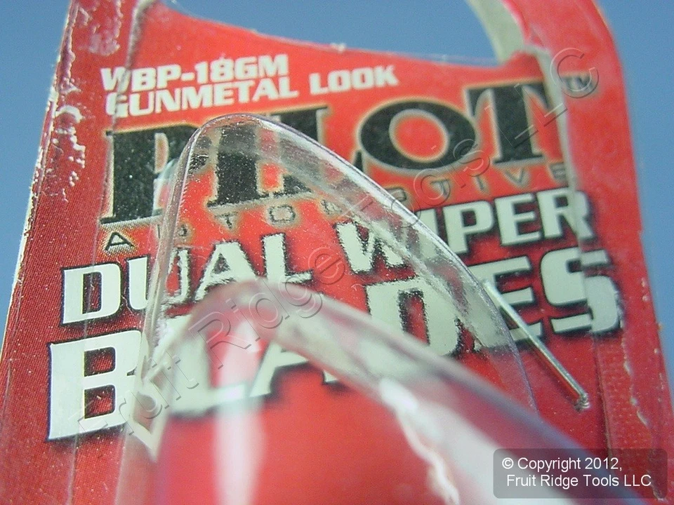 Pilot Automotive WBP-18GM 18 дюймов универсальный хот-род двойной стеклоочиститель лезвие пистолет металл - Изображение 4 из 4