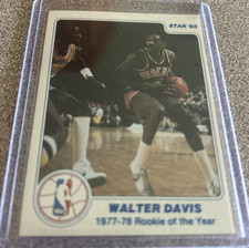1984-85 Star - Last 11 Roy's Walter Davis #8