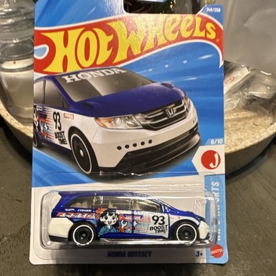 Hot Wheels Honda Odyssey HW J-Imports Van 1:64 Diecast Blue/White