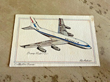 Vintage Collectors Series United Airlines Boeing Model 720 Postcard