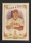 2016 Topps Allen & Ginter - Rip Cards Mike Trout #RIP-52 Ripped /25