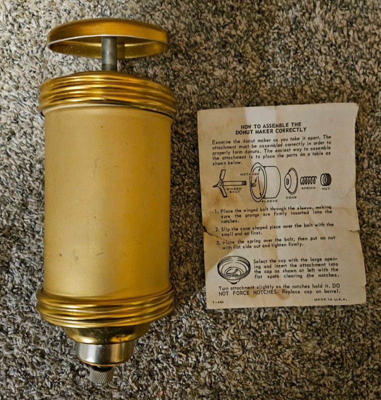 Vintage Mirro Donut Press 1950s 1960s