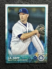 J.A. HAPP #414 2015 Topps Baseball QTY Seattle Mariners