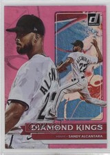 2022 Panini Donruss Diamond Kings Holo Pink Sandy Alcantara #19 10ou