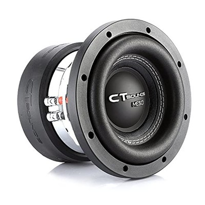 Meso-6.5-D4 6.5 Inch Car Subwoofer Dual 4 Ohm, 800 Watts Max 6.5 in-Dual 4 Ohm