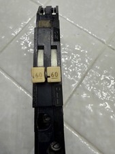 Zinsco 60 Amp Thin Tandem Twin RC38 Circuit Breaker Sylvania GTE No 2 Pole Pin 