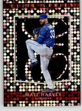 Matt Harvey 2016 Donruss Elite Series ES11 #/999 New York Mets