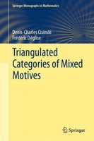 Triangulated Categories Of Mixed Motives FréDéRic DéGlise