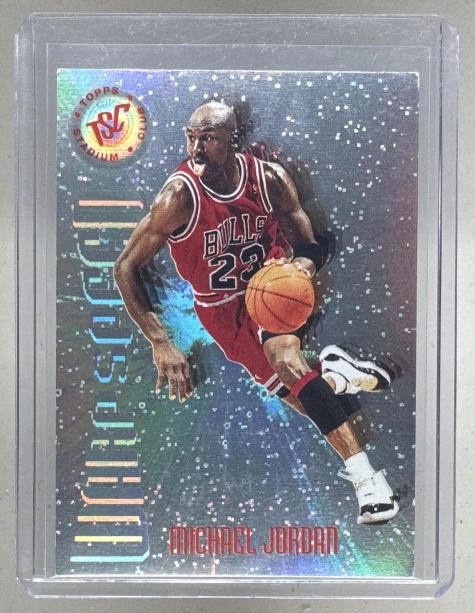 Topps Michael Jordan Basketball Sports Trading Card Singles for
