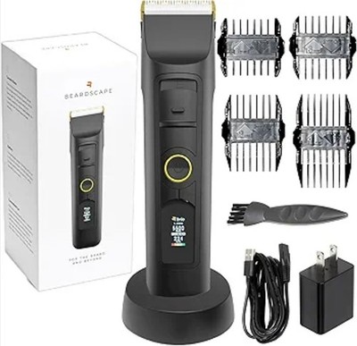 Brio Trim Everything Bundle Beardscape V2 Black Bundled with Zero Blade  G2U